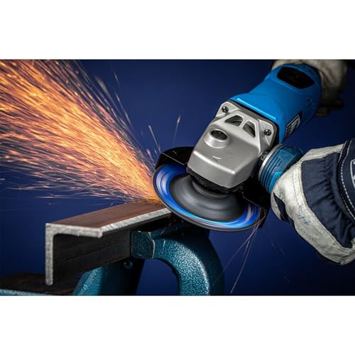 PFERD Tools CC-Grind Robust 125 x 22.23 mm SGP Steelox Sanding Disc for Steel and Stainless Steel with Victogram Grit - Pack of 10 Ergonomic and Durable