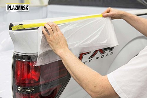 Pre-Taped Masking Film, 3-Feet X 65-Feet 1 Roll