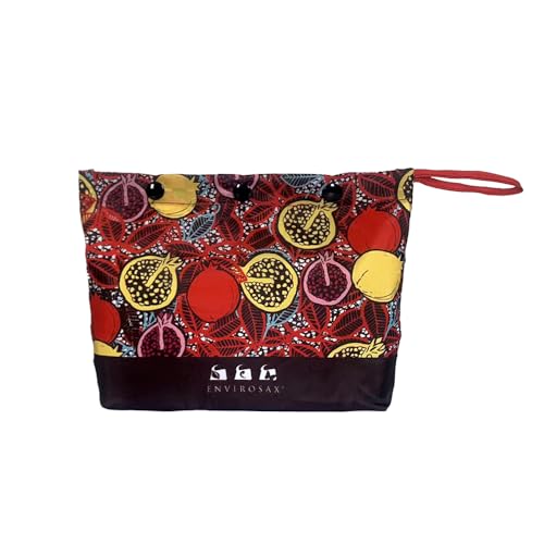 Envirosax Reusable Pouch Sets Polyester Shopping Grocery Bags Set of 5 Ankara Water Resistant
