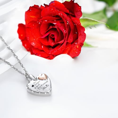 Decor Urns Heart Urn Necklace Ashes Cremation Jewelry for Women Men Keepsake Pendant Memorial Ash Locket Holder 3pcs memorial necklace