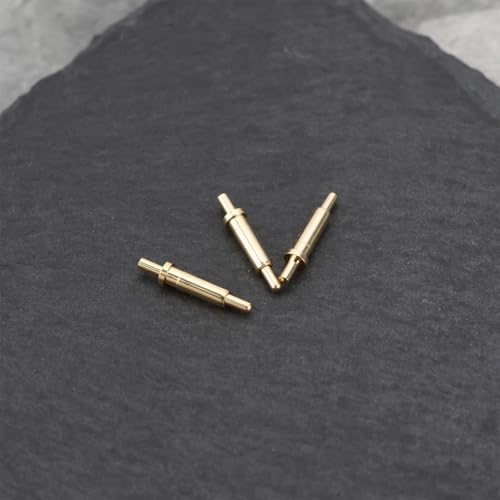 100pcs 9.5mm Power Test Tips Pogo Pins Connectors 24V DC 1.5A for Mobile Phone Communication Automotive