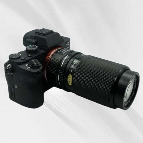PHOLSY Lens Mount Adapter Manual Focus: Compatible with Minolta Rokkor MD (MC/SR) Lens to Compatible with Sony E (NEX) Camera Body Minolta MD to Sony E