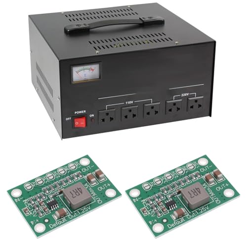 4 Piece DC Step-Down Converter Board 5-16V to 1.25V 1.5V 1.8V 2.5V 3.3V 5V Used to Power Low Voltage Equipment
