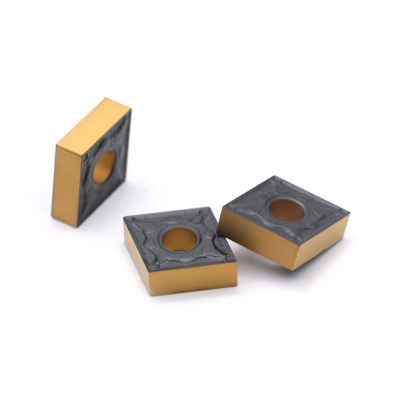 [Australia - AusPower] - CNC Carbide Inserts CNMG431 / CNMG120404-PM for Metal Lathe Steel Cutting, Semi-Finishing chipbreaker for Turning Cutter, 10 PCS CNMG431-PM 