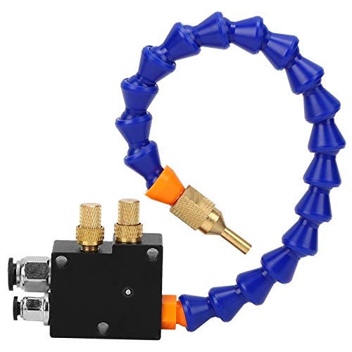 ViaGasaFamido CNC Lathe Coolant Sprayer and Lubricant Spray System Drilling Tool with Mist Lubrication System Unit for Efficient Cooling and Lubrication in Metalworking
