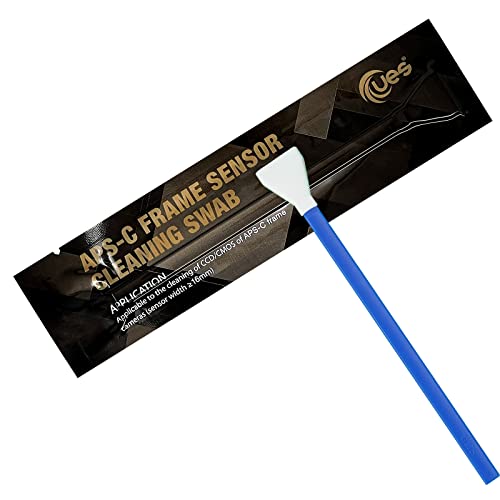 UES DDR16 APS-C Camera Sensor Cleaning Kit (12x16mm Swabs + 15ml Solution)