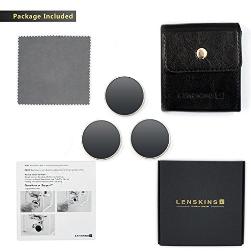 ND Filter Set for DJI Phantom 4 Pro, Pro+ and Advanced, 3 Pack ND Phantom 4 Pro/Pro+/Advanced