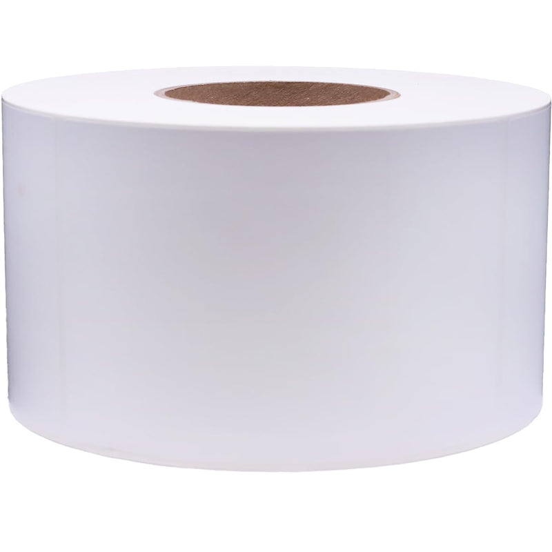 4 x 6 Thermal Transfer Perforated White Labels, 3″ Inch Core, 1000 Count - Label Paper for Thermal Printer Labels, Permanent Adhesive, Suitable for Various Industries