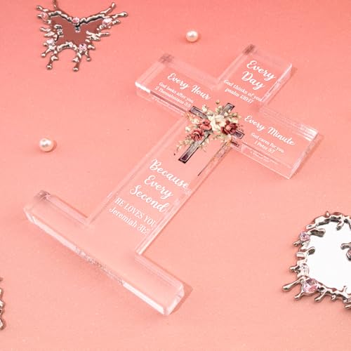 Yaxkvapu Christian Gifts for Women Bible Verse Desk Decor