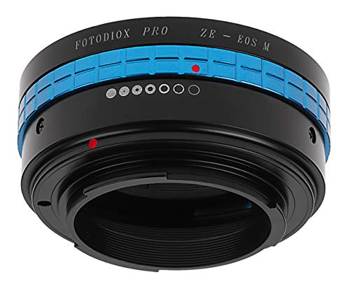 Fotodiox Pro Lens Mount Adapter, Mamiya ZE (35mm) Lens to EOS M EF-m Camera Body Mamiya ZE 35mm