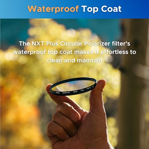 Hoya NXT Plus 37mm Circular Polarizing Filter - 10-Layer HMC Coating 37 mm