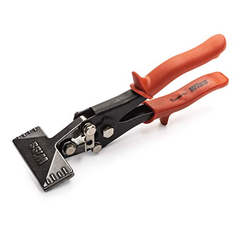 Crescent WISS 3-inch straight hand seamer trowel with durable metal jaws