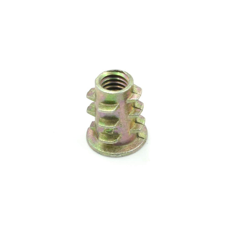[Australia - AusPower] - 30 Pcs M4x10mm Threaded Insert Nuts Zinc Alloy Hex Socket M4 Internal Threads Furniture Screw for Wood M4*10 