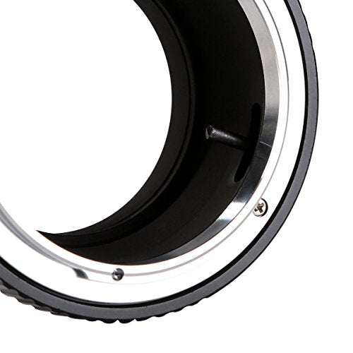 K&F Concept Lens Mount Adapter FD to NEX Copper Adapter Compatible with Canon FD FL Lens to NEX E-Mount Camera