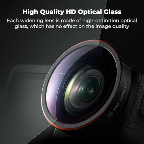 K&F CONCEPT Wide-Angle Lens for DJI Osmo Action 5 Pro