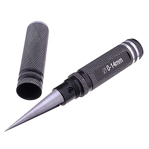 Extension Friction Knife Drilling Tool, Expansion Hole Opener Reamer Universal 0-14 mm Metal Model Car Body Hole Opener for Model Body