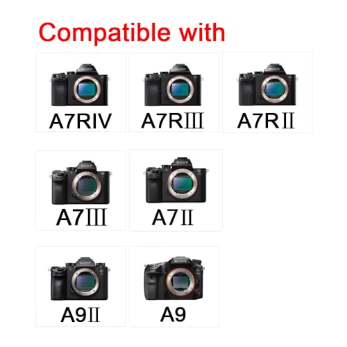 EP-18 Eyecup Eyepiece Viewfinder Compatible for Sony A9 A9II A7RIV A7RIII A7RII A7III A7II Camera, Replacement FDA-EP18 (1 Pack)