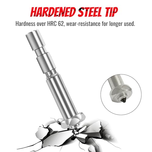 2 x 0.4 mm Cobra 3 Max Quick Swap Nozzle, Integrated Hardened Steel Nozzle, Print Head Extruder Nozzles for Anycubic Kobra 3 Max/Kobra 3 Max Combo 3D Printer Accessories