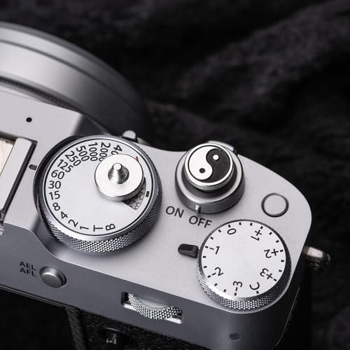 Camera Soft Release Button, Shutter Button for Fujifilm X-T5 X-T4 X-T3 X-T30 X-T30 II X-T20 X-PRO3 X100VI X100V X-E4 X-E3 for Nikon zf (Eight Diagrams Set) eight diagrams set