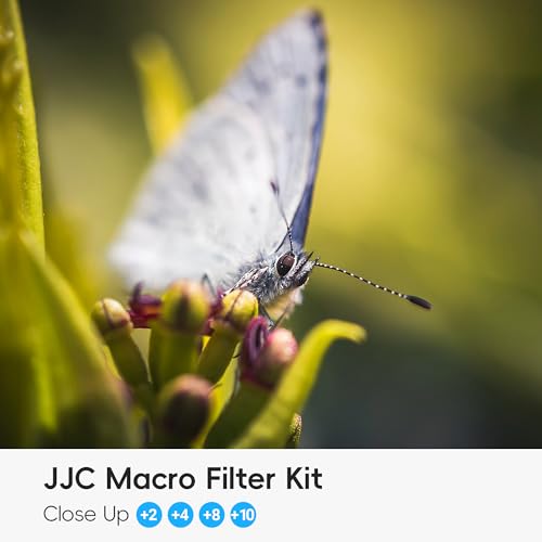 JJC 62mm Macro Close-Up Filter Set (+2 +4 +8 +10) with Lens Filter Pouch