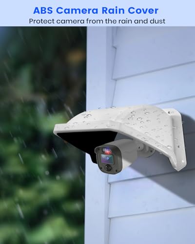 Universal Security Camera Sun Rain Cover Shield for Outdoor CCTV Camera 1 Pack