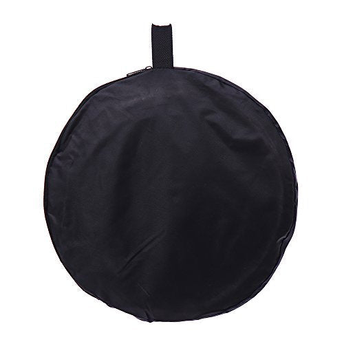 43"/110cm 5-in-1 Light Reflector for Photography Collapsible Multi-Disc Round with Bag - Translucent, Gold, Silver, Black and White for Studio Photography Lighting and Outdoor Lighting 110cm