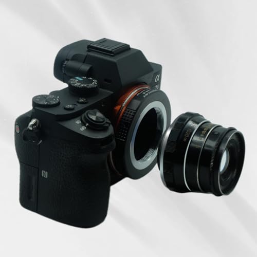 PHOLSY Lens Mount Adapter Manual Focus: Compatible with Leica L39 M39 LTM Lens to Sony E (NEX) Camera Body M39 to Sony E