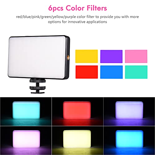 ST120 Pocket LED Video Light Rechargeable Fill Light 2500K-9000K