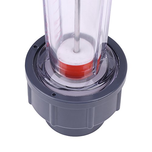 LZS-25 Meter Plastic Tube Type 300-3000L/H Water Rotameter Liquid Flowmeter Measuring Tools for Chemical Light