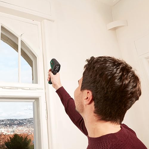 Bosch UniversalTemp Infrared Thermometer | -30 °C to +500 °C, easy and precise measurement, 3 pre-defined material groups, in e-commerce box