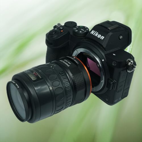 PHOLSY Lens Mount Adapter Manual Focus: Compatible with Pentax K Lens to Nikon Z Camera Body Pentax K to Nikon Z
