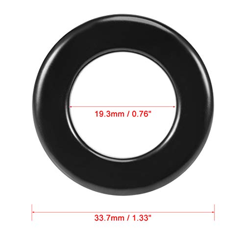 sourcing map Pack of 5 Black Grey 19.3 x 33.7 x 11.3 mm Toroidal Core | Inductance coil