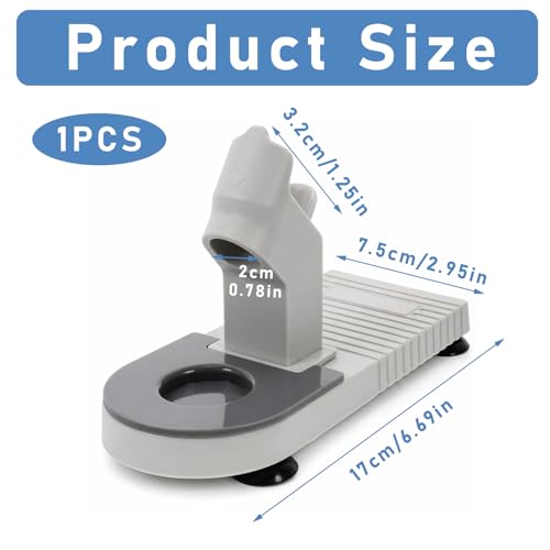 Kkwooidm mini hot glue gun holder stand with non-stick silicone pad and suction cup