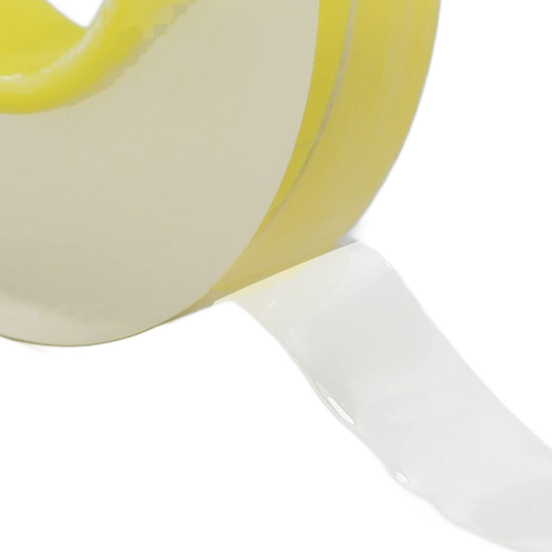 ZJchao Watch Film Tape, 2 Pcs 12mm Width Anti Static Transparent PVC Protective Film Tape for Watch Yellow Watch Film Tape Jewelry Protective Film Watch Scratch Dust Watch Repair Tool