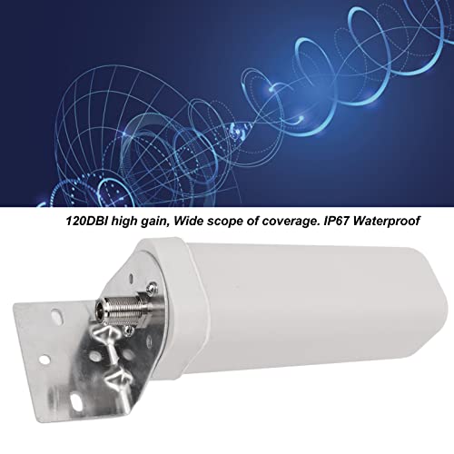 [Australia - AusPower] - Outdoor 4G Antenna 12DBI High Gain Omnidirectional Antenna IP67 with U Shaped Bolt 