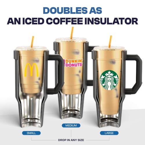 Frost Buddy Thicc Buddy 40oz Tumbler - Stainless Steel (Gunmetal Glory) Gunmetal Glory-