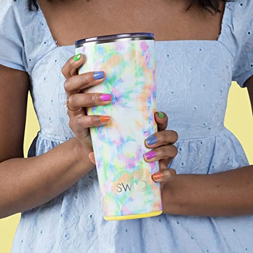 Swig Life 32oz Insulated Tumbler, Travel Coffee Tumbler with Lid, Cup Holder Friendly Travel Coffee Mug, Stainless Steel with Lid (Artisan)