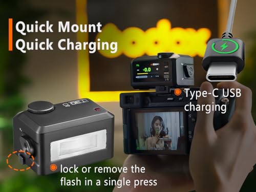 Godox iT30 pro O TTL Mini Flash & Trigger- GODOX Authorized Distributor iT30 Pro O for Olympus - IT30Pro TTL Flash, Wireless Master & Receiver, HSS 1/8000 Second, 2.4G Wireless Black IT30PRO for Olympus