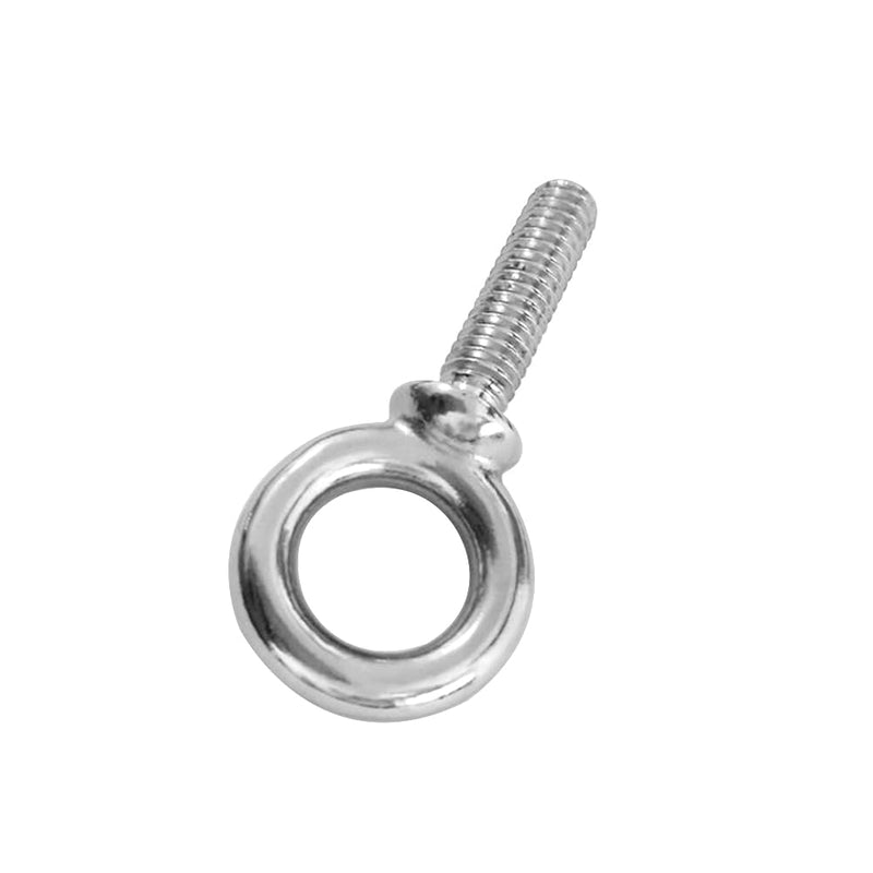 3/8"-16 x 1 UNC Lifting Shoulder Eye Bolts, Marine Grade 304 Stainless Steel Threaded Nut Fastener (10 Pack) 3/8"-16 x 1" Pack of 10 (304 stainless steel)