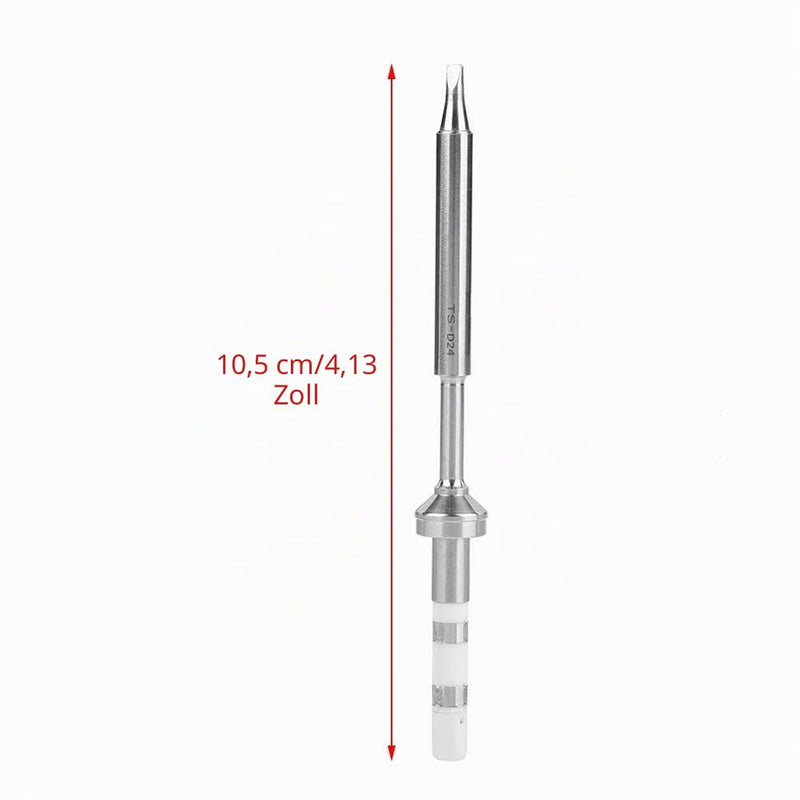 TS-D24 Stainless Steel Soldering Tips Replacement Soldering Iron Tips for TS100 Soldering Iron TS-D24