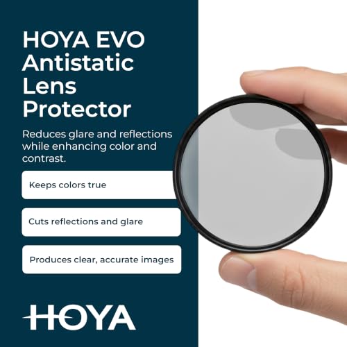 Hoya EVO Antistatic 40.5mm UV Lens Filter - 16-Layer SMC Coating 40.5 mm