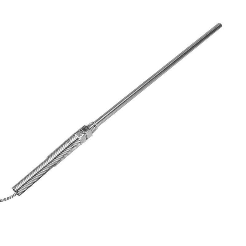 [Australia - AusPower] - K Type Thermocouple, 0-400 High Temperature Sensor Wire M8 Thread 150mm Probe () 