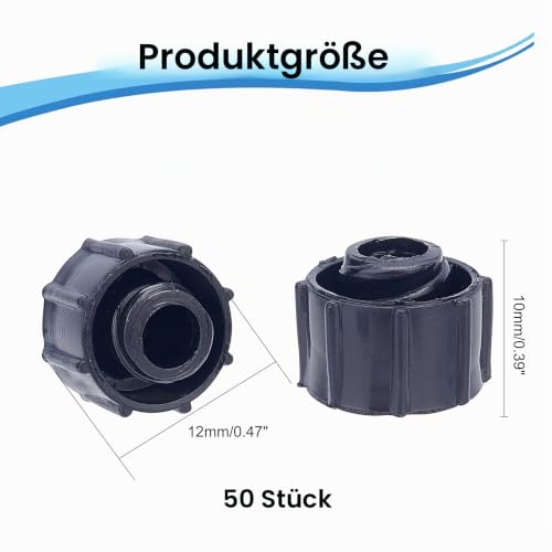 OLYCRAFT 50 Pieces Sealing Caps for Disposable Syringes Syringe Tip Caps Luer Lock Tip Syringe No Needle Tip Cap for Feed Pipes Black Syringe Cap with Transparent Container Black cylinder lace cap