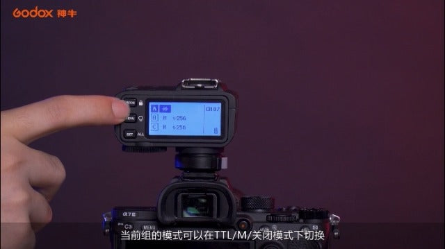 Godox X2T-F TTL Wireless Flash Trigger