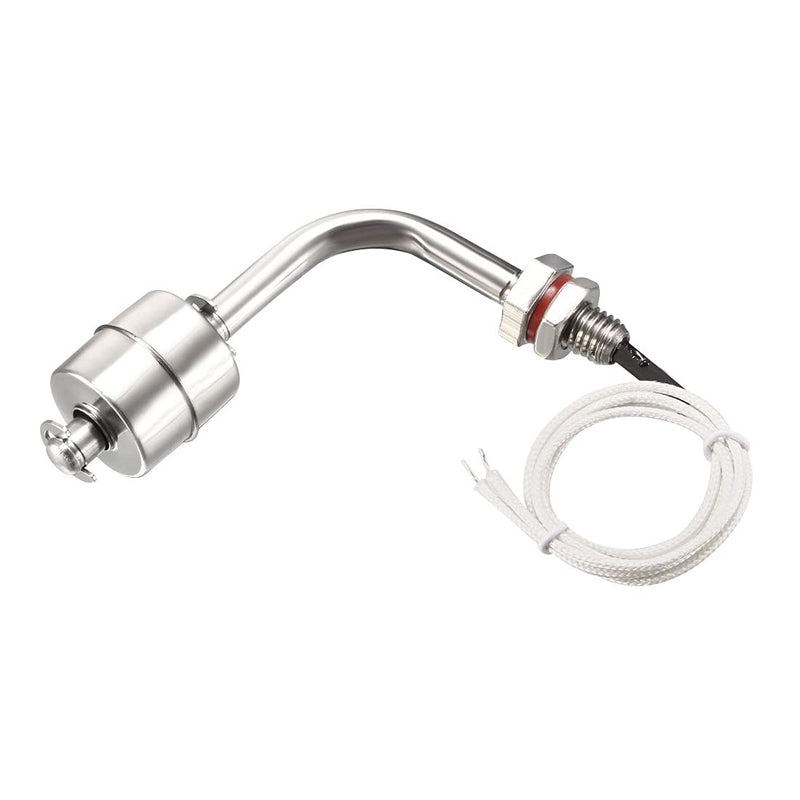 [Australia - AusPower] - uxcell Stainless Steel Float Switch for Water Pump Tank Swim Pool Garden Pond Liquid Water Level Sensor M11 78mm Length 2Pcs 