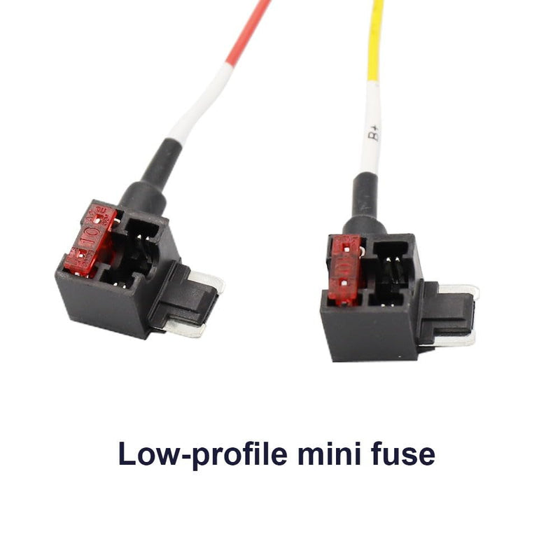 [Australia - AusPower] - FITCAMX Fuse Box Cable Hardwire Kit, 4 in 1 ATO (Regular), Mini, Micro, Low-Profile Mini, 2Pcs Each 