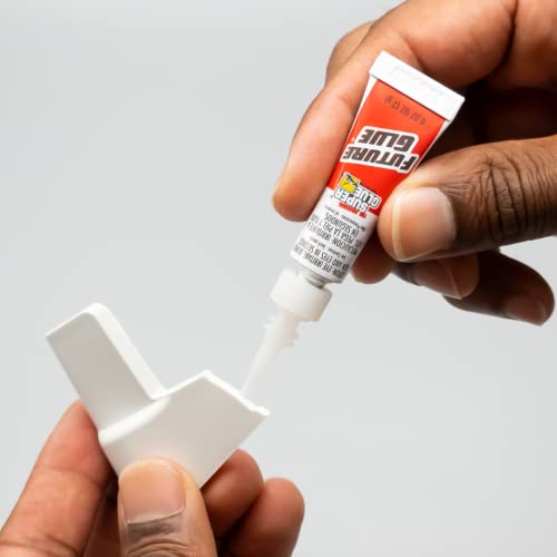 Super Glue Future Glue liquid wood glue, 6 mini single-use tubes, 1 gram each, pack of 3