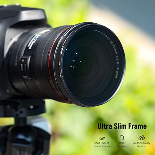Neewer 55mm ND Lens Filter Kit: ND2 ND4 ND8 ND16, Lens Cleaning Pen, Neutral Density Filter Pouch and Accessory Kit Compatible with DSLR Cameras