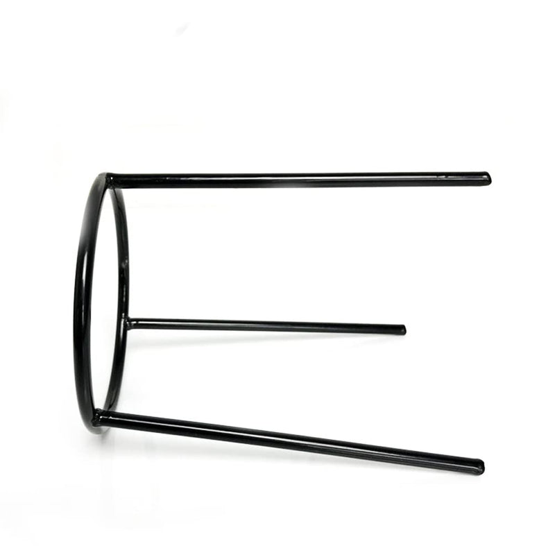 [Australia - AusPower] - 1PC Lamp Lab Tripod Stand Black Metal Lamp Support Stand Lamp Tripod Holder for Laboratory School Chemistry Education 