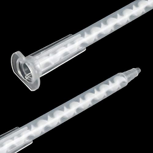 Xiaoyztan 1.3ml epoxy mixing nozzles for AB glue adhesive dispenser, 50-piece set